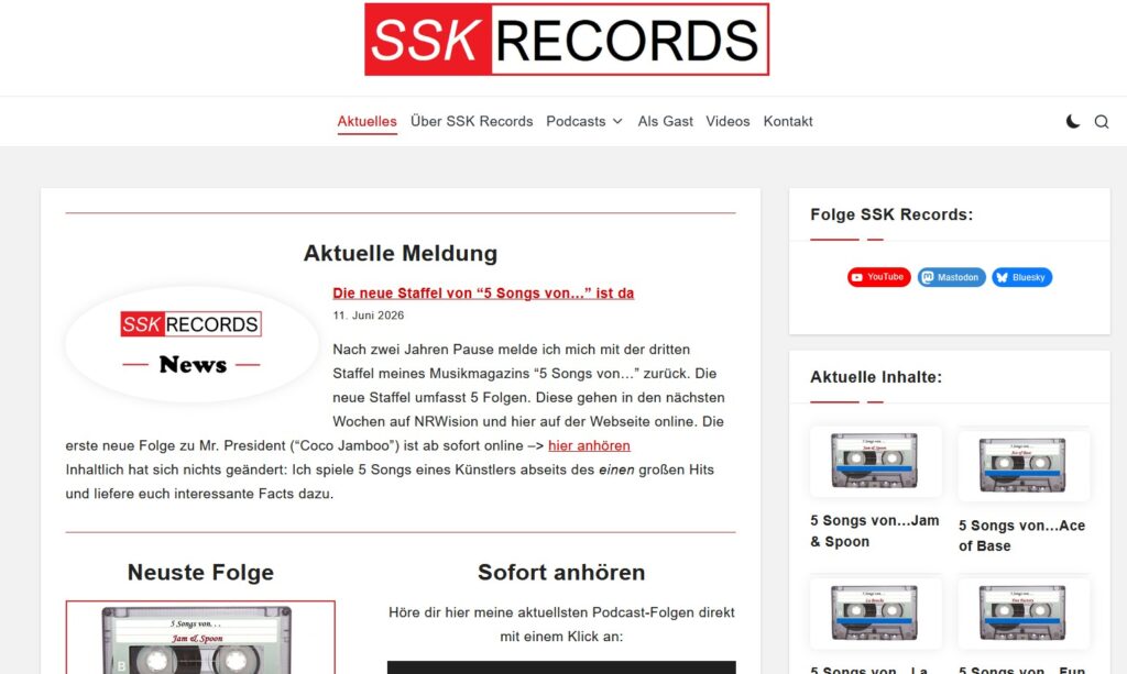 Screenshot Homepage 09 2026